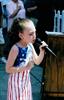  This young lady, (Brittany Stetson), sang her heart out during the Nathional Anthem.  She was truly amazing and there wasn't a dry eye.  