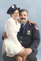 I love a man in uniform...Lt.Charles Margiotta and wife Norma