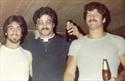 brother Michael on left and college roommate, hunting partner, and best friend Bruce on right (1978)