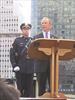  Mayor Bloomberg at WTC veremonies of 9-11-04