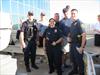  Detective Marc LaBelle (grey shorts) and co-workers after climb to top of Chase Building in Arizona to honor those lost on 9-11.  Marc has taken part in ceremonies and has done so in Chuck's name since 9-11-01.