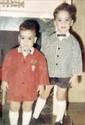 Brothers Mike and Chuck, Easter early 60's