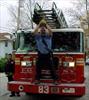  Chuck goofing on rig in  his neighborhood. 2000