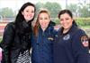  Norma Jean Margiotta on right with Sarah Margiotta, center, and friend Tara.