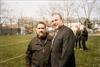  Mike Margiotta with Ken Mitchell.  Ken Mitchell wrote a beautiful letter to the Commisioner of Parks and Recreation, supporting the naming of the field to honor Chuck.