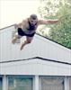  Annual leap from porch roof into pool on 4th of July...my mother would tell Chuck she knew someone who got paralyzed doing that....but we all knew it wasn't true.