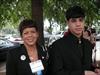  Norma Margiotta & Chuck's son Charlie at medal ceremonies september 2005.