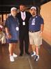  Peter John-Baptist flanked by Charlie and Mike Margiotta.  Peter is the NY Giants Rep who personally made sure a plaque was installed to honor Chuck behind his seat at Giants Stadium.