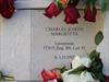  Marble Profile of Chuck at "Postcards" Memorial on Staten Island...sent to me by lifelong friend Mark Kelly.