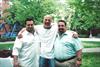  Tom "Cuz" Billett (center), Chuck's college buddy, with Michael Margiotta Jr. & Michael Margiotta Sr.