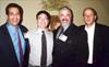  Best buddies: Tonto, Biz, Chuck & Gags at 25th reunion.  November 2000