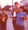  Paul with me (on left) and lifetime friend Steven Cicio.  Getting prepared for our annual bottle rocket fights...lol...amazingly nobody ever lost an eye or a finger!!